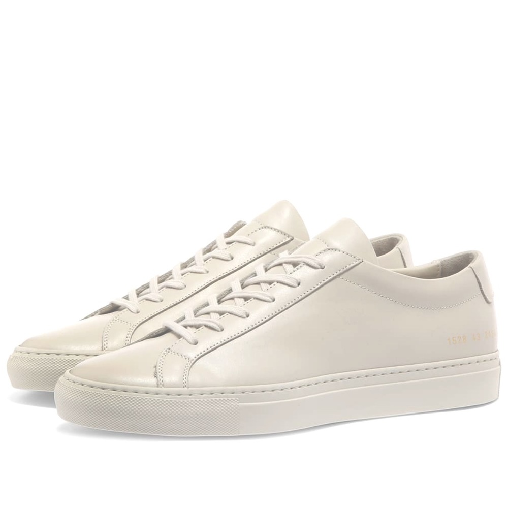 SOLD / Common Projects Original Achilles Leather Low-Top Sneakers Vintage White